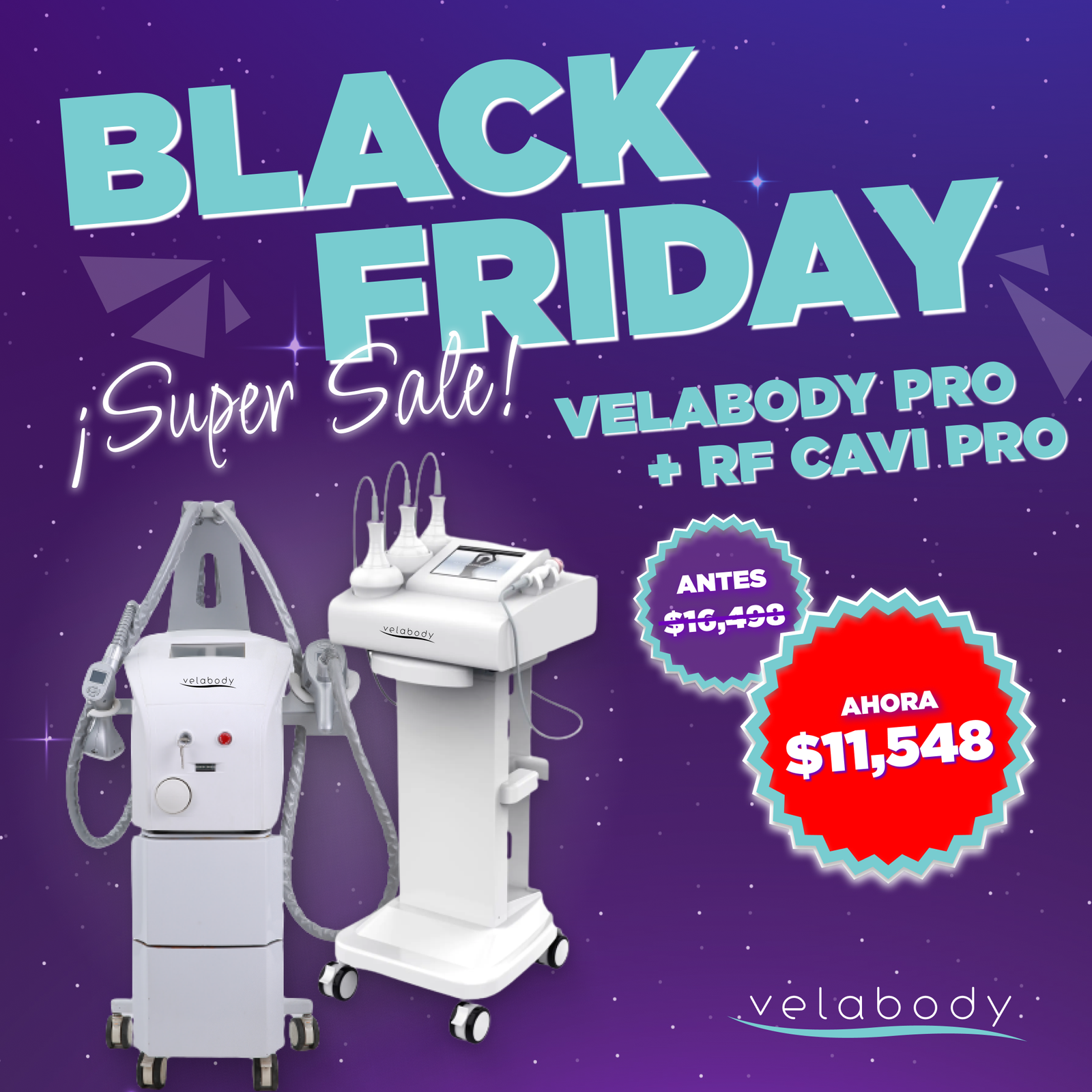 VELABODY PRO + RF CAVI PRO